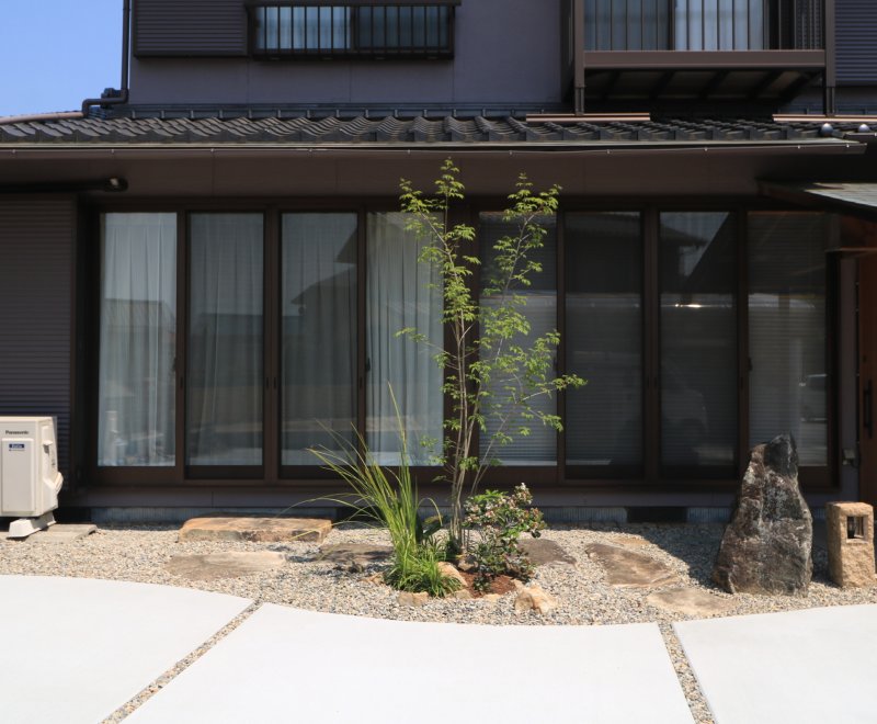 倉敷市｜落ち着きある和の庭リフォーム
