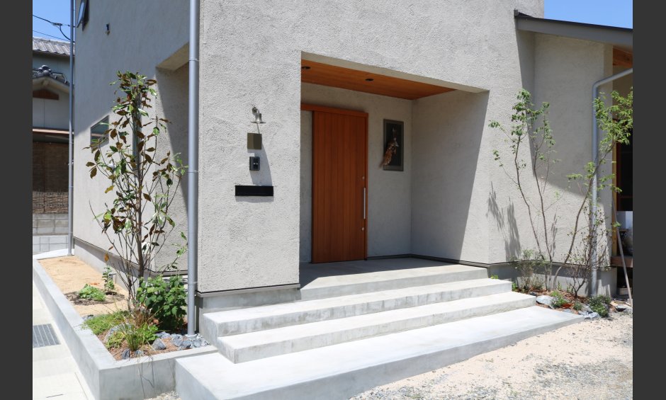 岡山市｜暮らし彩るモルタルガーデンシンク