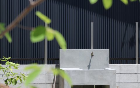 岡山市｜暮らし彩るモルタルガーデンシンク