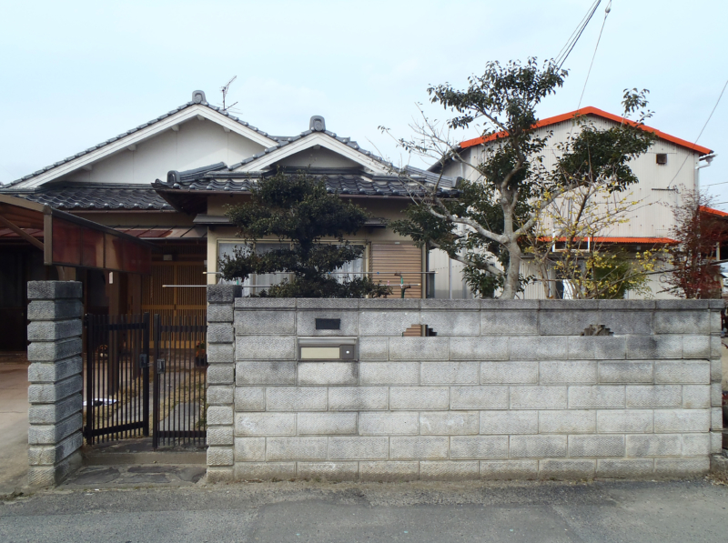 倉敷市｜門周り和モダンリフォーム外構