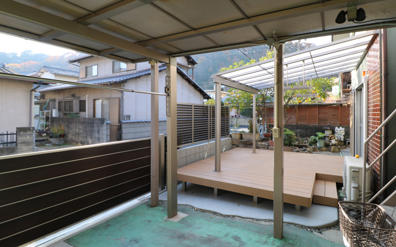 倉敷市｜ガーデンリフォームで快適空間