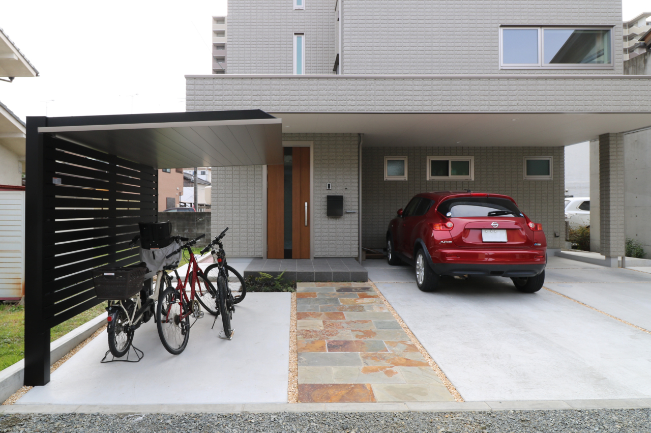 倉敷市｜ⅮⅠＹ小屋と植栽のある庭づくり