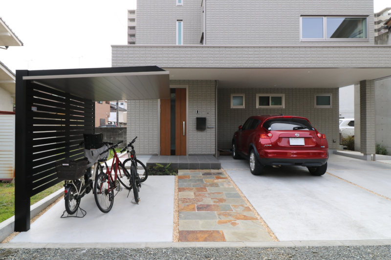 倉敷市｜ⅮⅠＹ小屋と植栽のある庭づくり