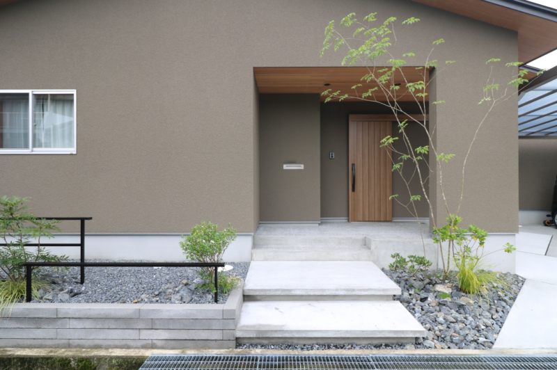 玉野市｜植栽とマイポート7デザイン