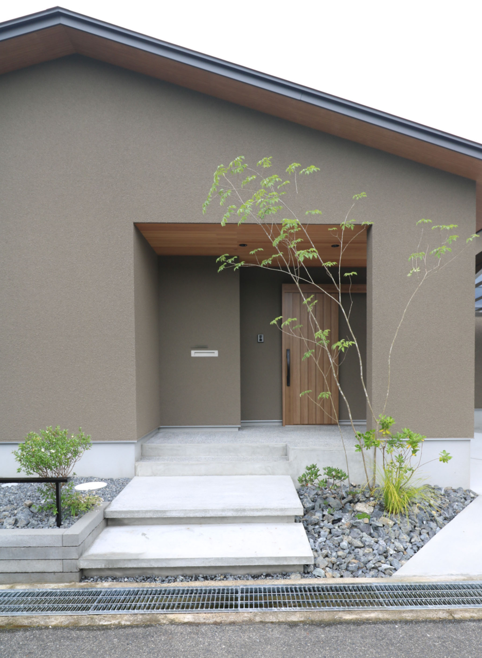 玉野市｜植栽とマイポート7デザイン