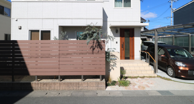 倉敷市｜建物と調和する外構リフォーム