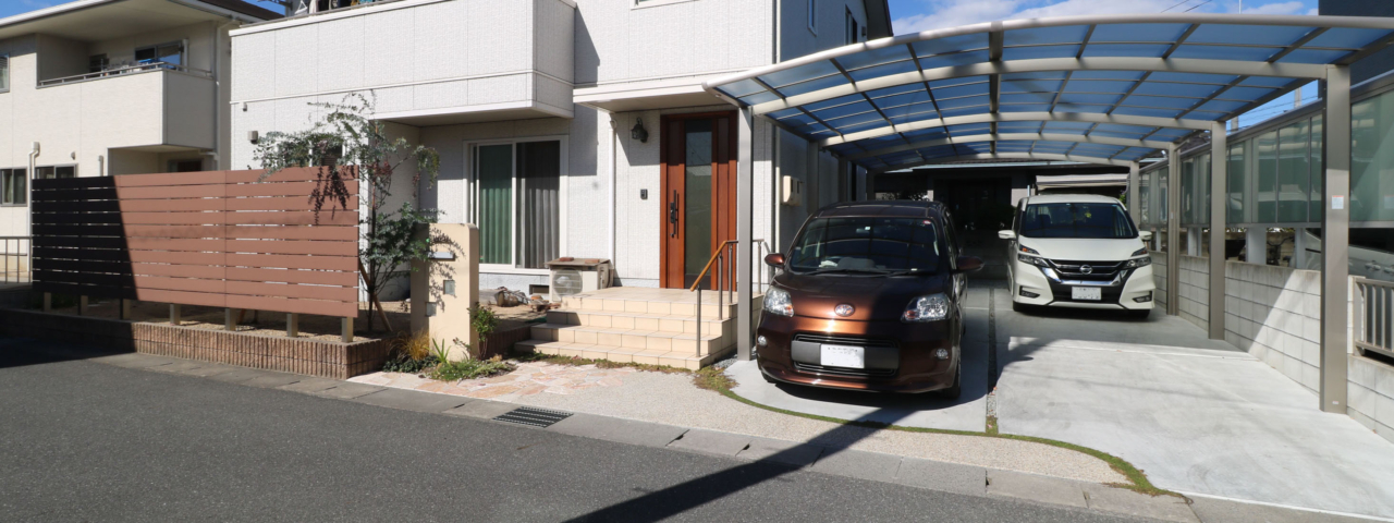 倉敷市｜建物と調和する外構リフォーム