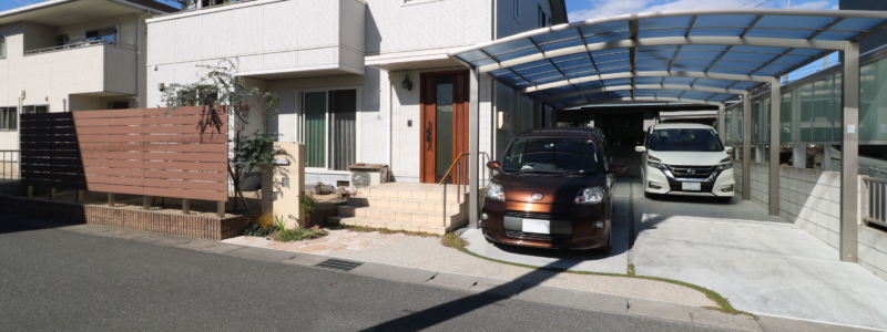 倉敷市｜建物と調和する外構リフォーム