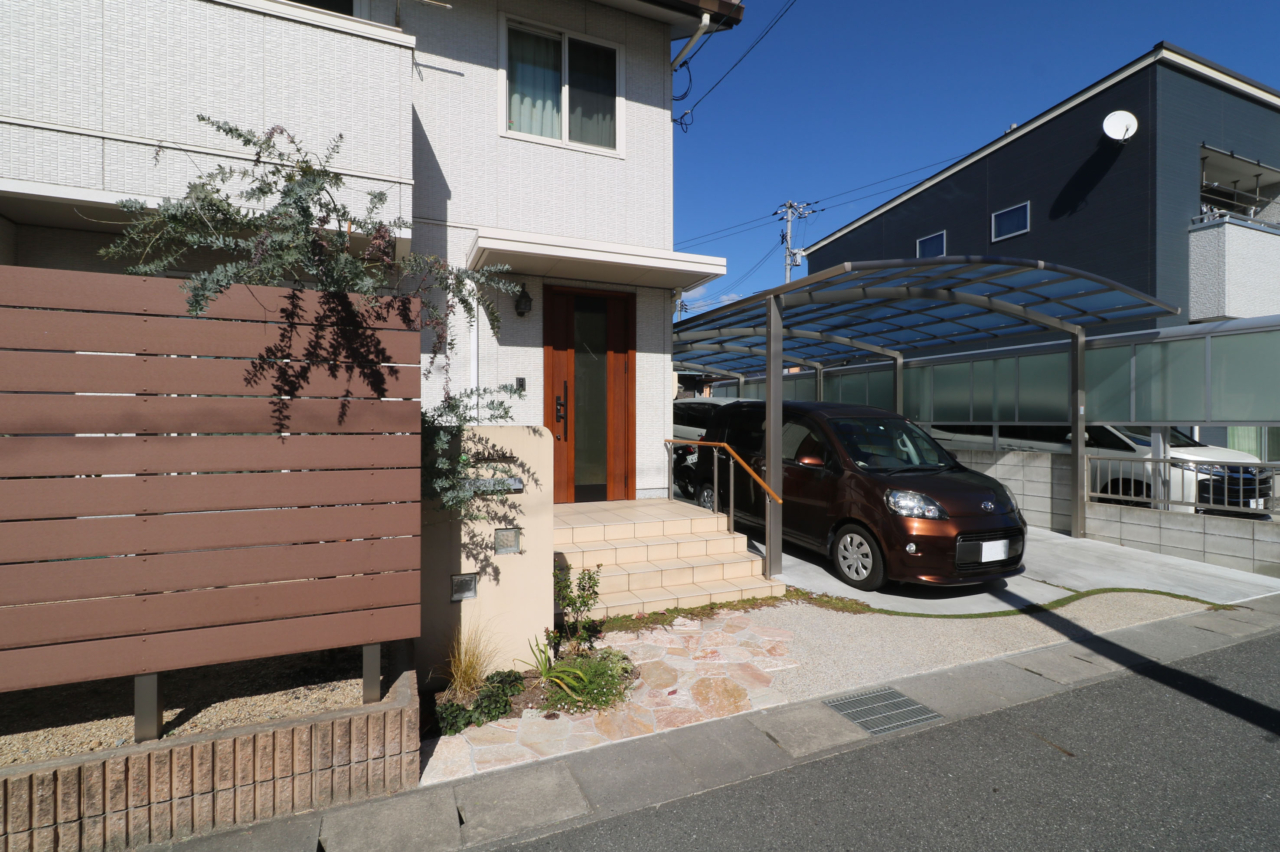 倉敷市｜建物と調和する外構リフォーム