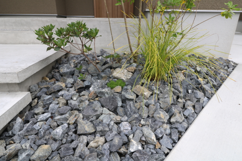 玉野市｜植栽とマイポート7デザイン