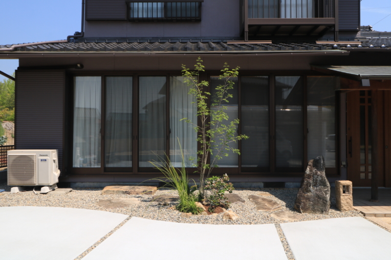 倉敷市｜落ち着きある和の庭リフォーム