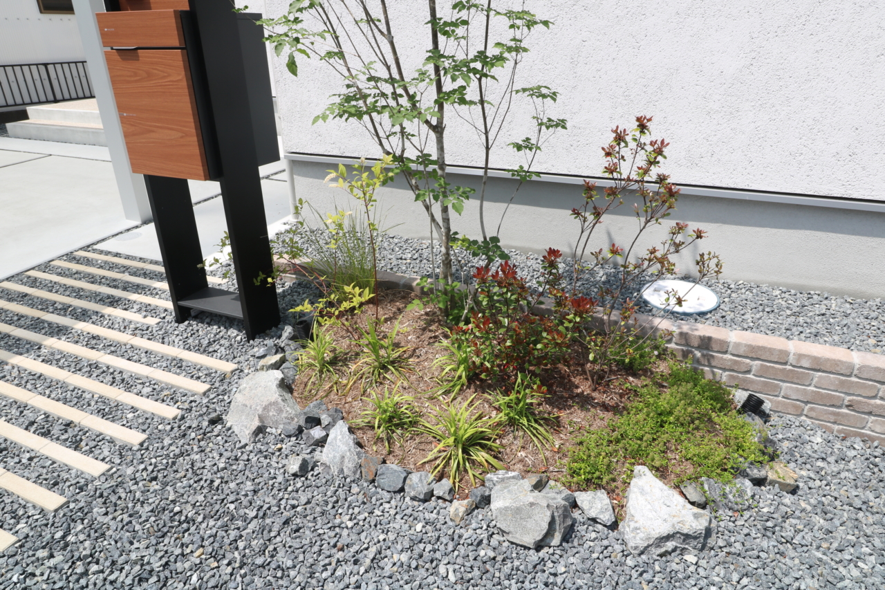 倉敷市|シンプルボーダーアプローチ