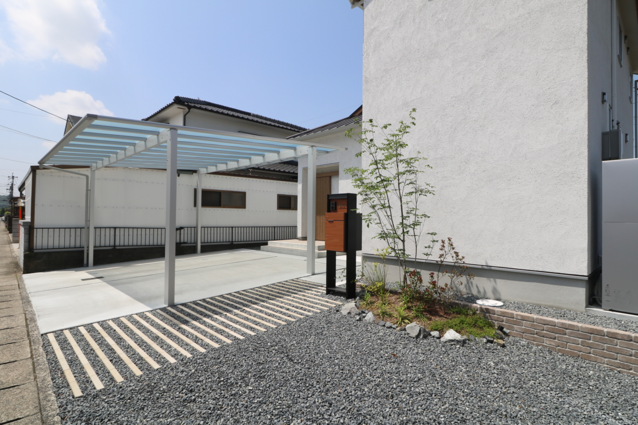 倉敷市|シンプルボーダーアプローチ