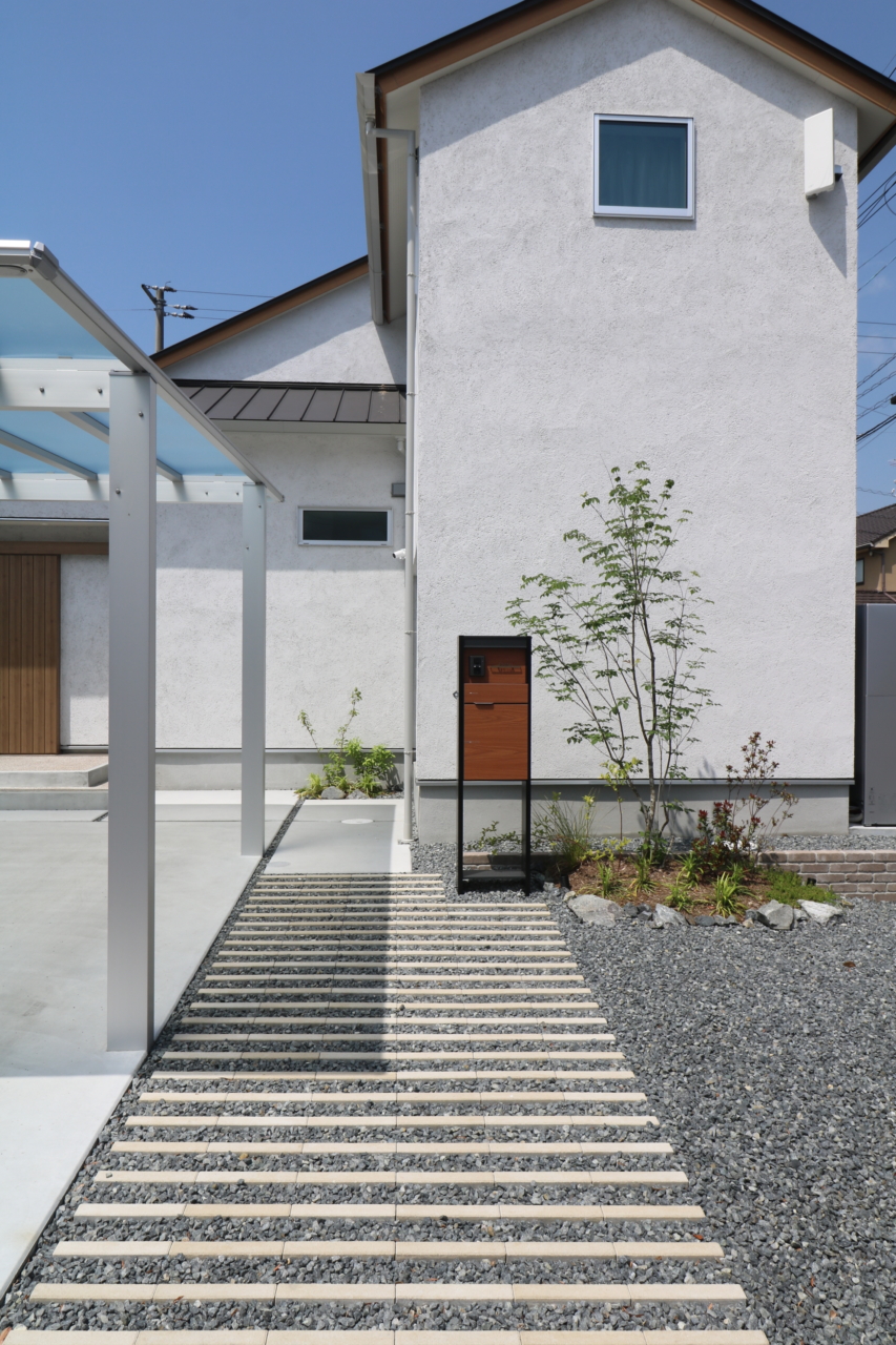 倉敷市|シンプルボーダーアプローチ