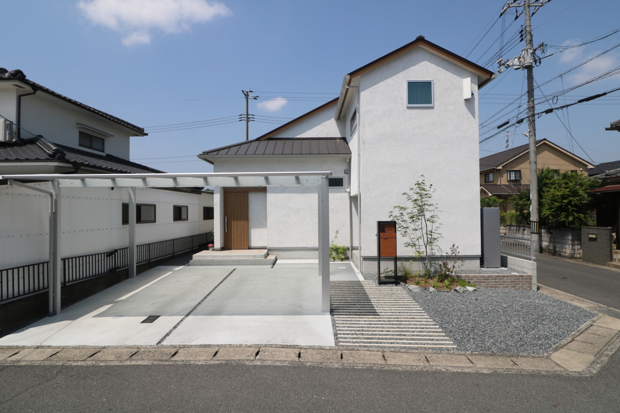倉敷市|シンプルボーダーアプローチ