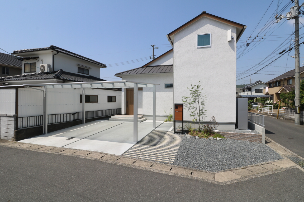 倉敷市|シンプルボーダーアプローチ