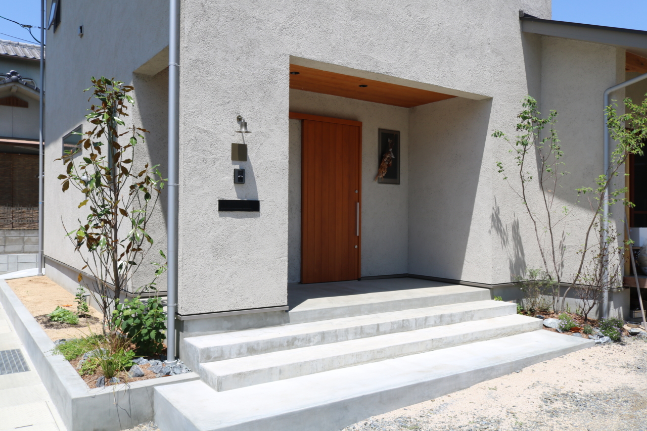 岡山市|暮らし彩るモルタルガーデンシンク