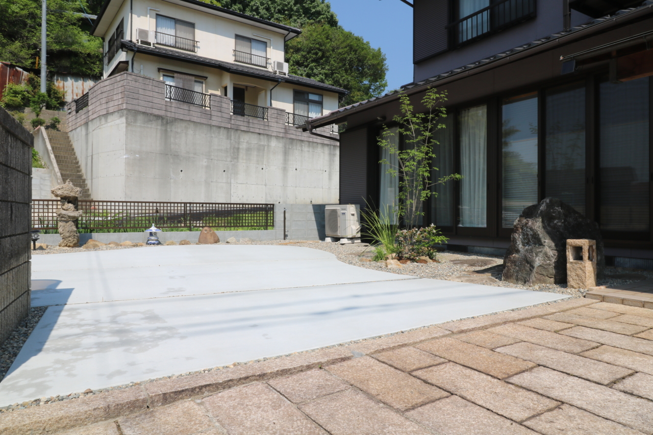 倉敷市 外構リフォーム 植栽