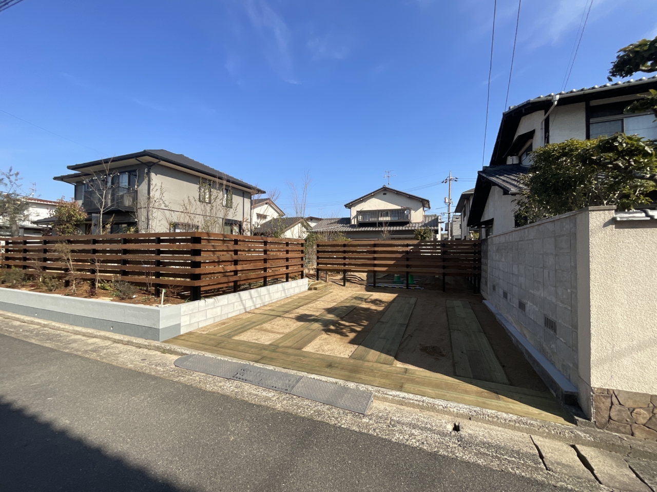 倉敷　庭　完成
