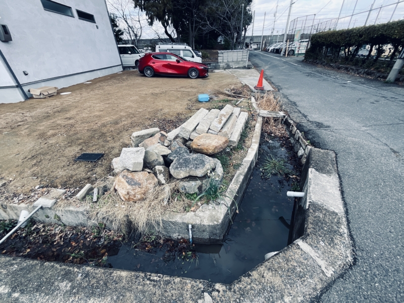 倉敷市｜石や緑、質感を活かした外構