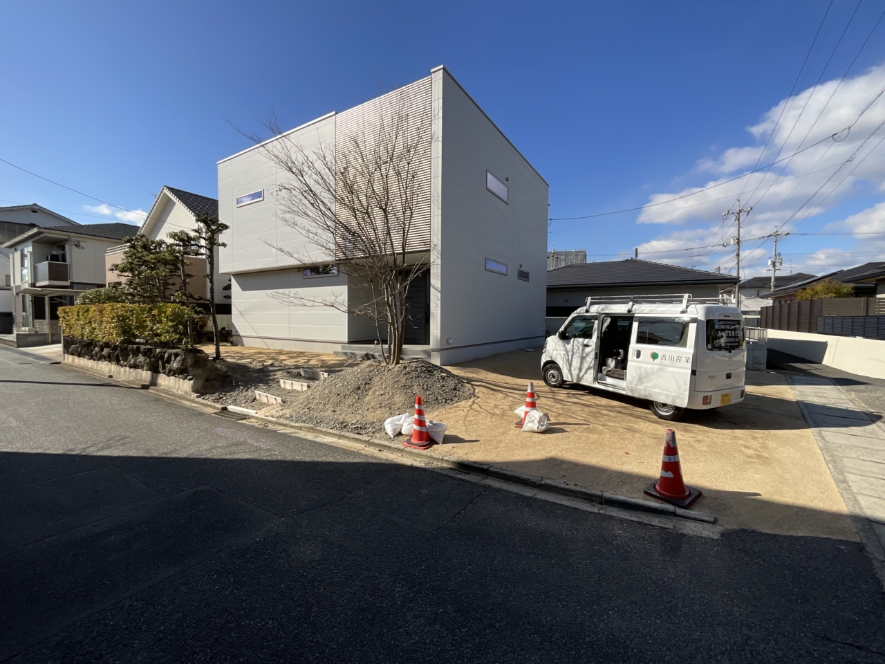 倉敷市 外構 施工前