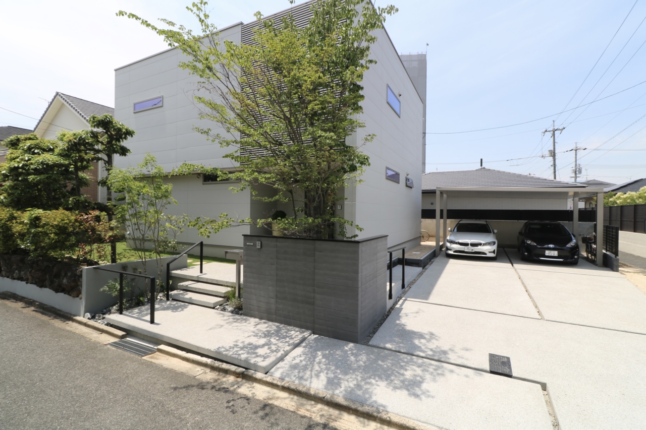 倉敷市 外構 モデリート